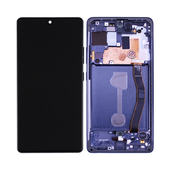 Touch+Display+Frame Samsung Galaxy S10 Lite/G770 Service Pack Preto